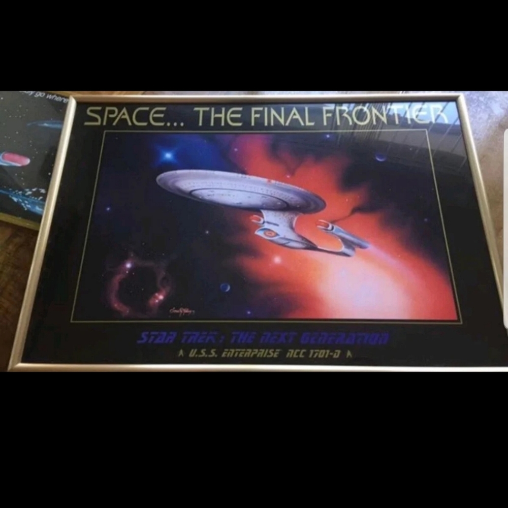 Star Trek Space... The Final Frontier Poster